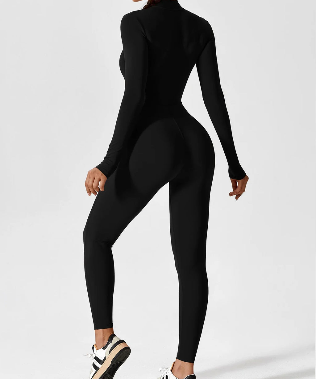 Seamless Full Zip Bodysuit