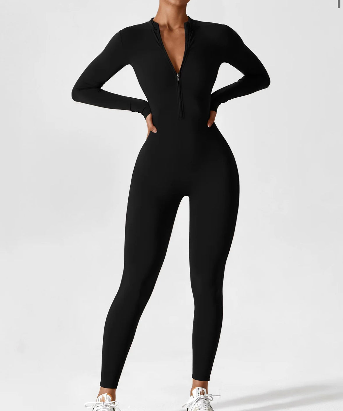 Seamless Full Zip Bodysuit